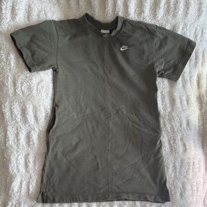 Nike Dark Green Tee with Logo